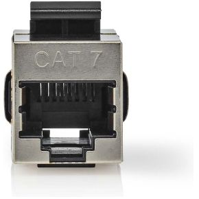 Netwerkkoppeling | CAT6a / CAT7 | Afgeschermd | RJ45 Female | RJ45 Female | Recht | Metaal | Envelop