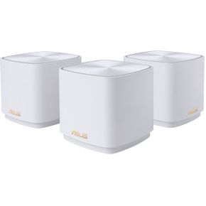 ASUS ZenWiFi XD4 Plus AX1800 3 Pack White Dual-band (2.4 GHz / 5 GHz) Wi-Fi 6 (802.11ax) Wit 2 Inter