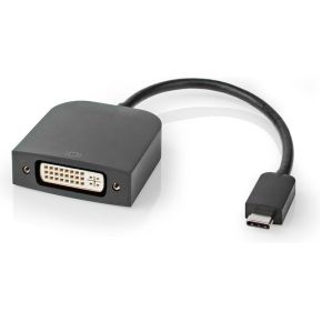 Nedis USB-C© Adapter | USB 3.2 Gen 1 | USB-C© Male | DVI-D 24+1-Pins Female | 1080p | 0.20 m | Rond |