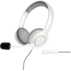 Energy Sistem 452156 hoofdtelefoon/headset Bedraad Hoofdband Oproepen/muziek USB Type-A Wit