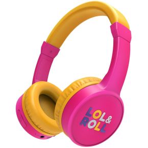 Energy Sistem - Lol & Roll - bluetooth junior koptelefoon - volumebeveiliging - microfoon - verstelbaar (roze)