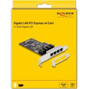 Delock-88618-PCI-Express-x4-kaart-4-x-RJ45-Gigabit-LAN-RTL8111