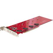 StarTech.com QUAD-M2-PCIE-CARD-B interfacekaart/-adapter Intern M.2