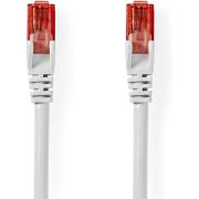 Nedis-CAT6-kabel-RJ45-Male-RJ45-Male-U-UTP-1-00-m-Rond-PVC-Wit-Label