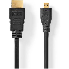 High Speed HDMI©-Kabel met Ethernet | HDMI© Connector | HDMI© Micro-Connector | 4K@30Hz