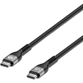 Manhattan 356367 USB-kabel 2 m USB 2.0 USB C Zwart