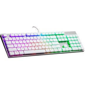 CoolerMaster Keyboard SK650 White - Red Switch - US