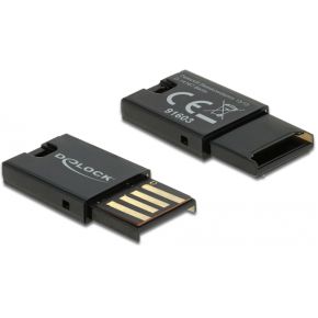 DeLock 91603 geheugenkaartlezer USB 2.0 Zwart