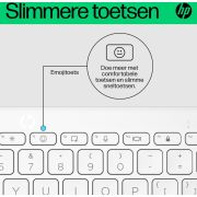 HP-350-Compact-Multi-Device-Bluetooth-in-Wit-toetsenbord