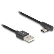 Delock-80031-USB-2-0-kabel-Type-A-male-naar-USB-Type-C-male-haaks-2-m-zwart