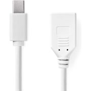 Nedis-Mini-DisplayPort-Kabel-DisplayPort-1-2-Mini-DisplayPort-Male-DisplayPort-Female-21-6-Gbps-