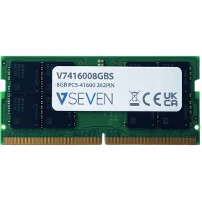 V7 416008GBS geheugenmodule 8 GB 1 x 8 GB DDR5 5200 MHz