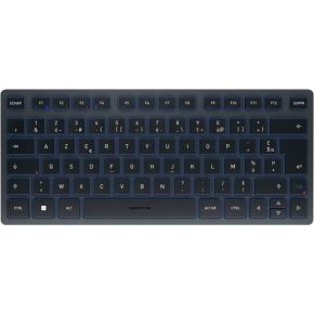 CHERRY KW 7100 MINI BT toetsenbord Bluetooth AZERTY Frans Blauw