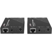 Lindy-38398-audio-video-extender-AV-zender-ontvanger-Zwart