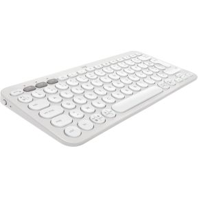 Logitech Pebble Keys 2 K380s Wit Draadloos toetsenbord