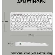 Logitech-Pebble-Keys-2-K380s-Wit-Draadloos-toetsenbord