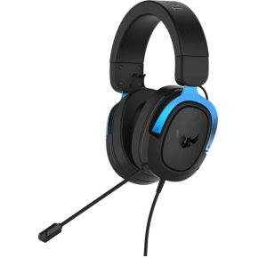ASUS TUF Gaming H3 Headset Hoofdband Zwart, Blauw