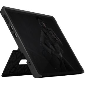 STM Dux Microsoft Surface Pro X Robuuste Back Cover Zwart