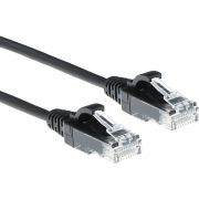 ACT-Zwarte-3-meter-LSZH-U-UTP-CAT6-datacenter-slimline-patchkabel-snagless-met-RJ45-connectoren