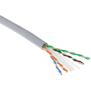 ACT CAT6 U/UTP massief twisted pair kabel, PVC, AWG 24, CPR: B2ca, 500 m