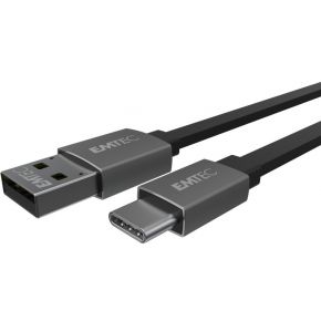 Emtec ECCHAT700TCU3 USB-kabel 1,2 m 3.2 Gen 2 (3.1 Gen 2) USB A USB C Zwart