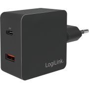 LogiLink-PA0220-oplader-voor-mobiele-apparatuur-Binnen-Zwart
