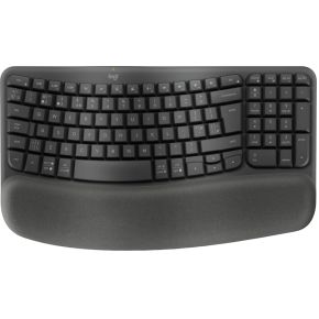 Logitech Wave Keys for Business toetsenbord RF-draadloos + Bluetooth QWERTY Brits Engels Grafiet