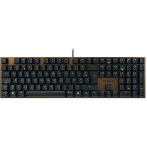 CHERRY KC 200 MX toetsenbord USB AZERTY Frans Zwart, Brons