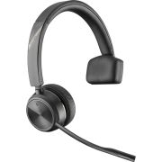 HP Poly Savi 7210 Mono D2 HS Headset Draadloos Handheld Kantoor/callcenter Zwart