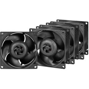 ARCTIC S8038-10K Processor Ventilator 8 cm Zwart 4 stuk(s)