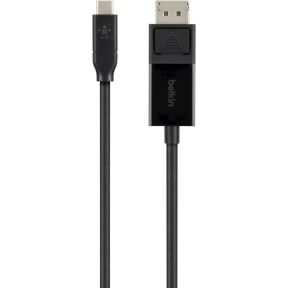 Belkin B2B103-06-BLK video kabel adapter 1,8 m USB C DisplayPort Zwart