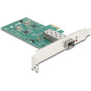 Delock-88216-PCI-Express-x1-kaart-naar-1-x-SFP-slot-100Base-FX-RTL