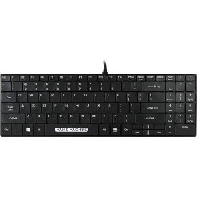 Man & Machine Its Cool toetsenbord Universeel USB QWERTY US International Zwart