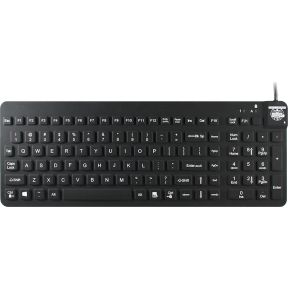 Man & Machine Really O’Cool toetsenbord Medisch USB QWERTY US International Zwart