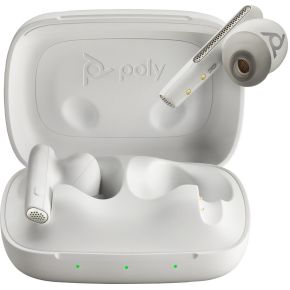 POLY Voyager Free 60 UC Headset Draadloos In-ear Oproepen/muziek USB Type-A Bluetooth Wit