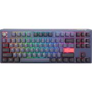 Ducky One 3 TKL USB Amerikaans Engels Blauw toetsenbord