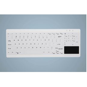 Active Key AK-C7412 toetsenbord USB Brits Engels Wit