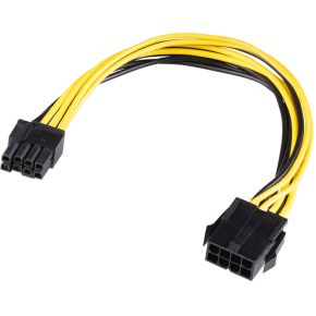Akasa 12V ATX 8-Pin to PCIe 6+2 pin Adapter Cable
