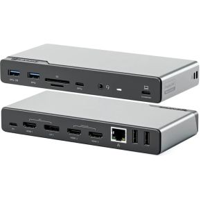 Alogic USB-C 16-in-1 Quad Display Docking Station DV4