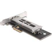 Delock 47028 Mobile Rack PCI Express-kaart voor 1 x M.2 NVMe SSD - Low Profile Form Factor