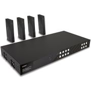 Lindy-38345-audio-video-extender-AV-zender-ontvanger-Zwart