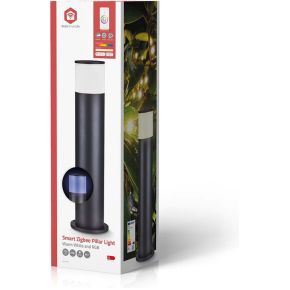 Smartlife Buitenlamp - 360 lm - Zigbee 3.0 - 10 + 4 W - RGB / Warm Wit - 2700 K - Aluminium - Android / IOS
