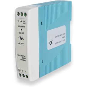 Teltonika PR3PDNP0 netvoeding & inverter Binnen 20 W Blauw, Wit