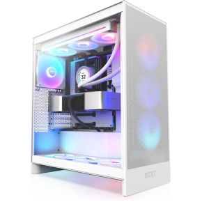 NZXT H7 Flow RGB White 2024 Behuizing