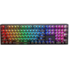 Ducky One 3 Aura Black Gaming Tastatur RGB LED - MX-Speed-Silver toetsenbord USB