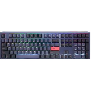 Ducky One 3 Cosmic Blue Gaming Tastatur RGB LED - MX-Ergo-Clear toetsenbord USB