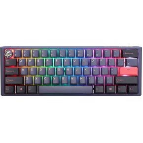 Ducky One 3 Cosmic Blue Mini Gaming Tastatur RGB LED - MX-Ergo-Clear toetsenbord USB
