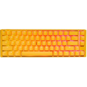 Ducky One 3 Yellow SF toetsenbord USB QWERTY Amerikaans Engels Geel