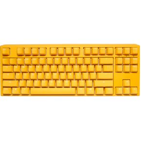 Ducky One 3 Yellow TKL Gaming Tastatur RGB LED - MX-Clear US toetsenbord USB