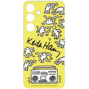 Samsung Keith Haring Dance Plate - Geschikt voor Samsung Galaxy S24 - Yellow